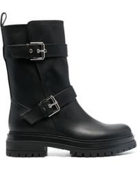 Gianvito Rossi - Amphibian Buckle Ankle Boots - Lyst