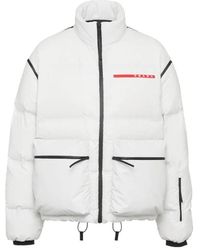 Prada - Padded Down Jacket - Lyst