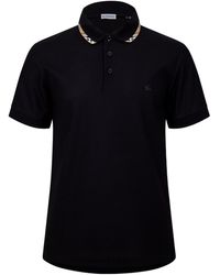 Burberry - Short Sleeve Polo Shirt - Lyst