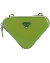 Prada - Logo-Plaque Mini Bag - Lyst