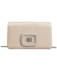 Roger Vivier - Mini Viv' Choc Jewel Crossbody Bag - Lyst