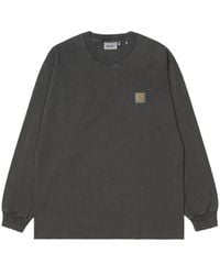 Carhartt - Crew Neck Long-Sleeved T-Shirt - Lyst