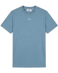 Off-White c/o Virgil Abloh - Logo Short-Sleeve T-Shirt - Lyst