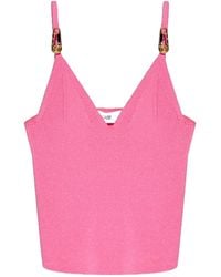 Versace - Sleeveless Tops - Lyst