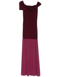 Aniye By - Dreams Norah Off-The-Shoulder Draped Maxi Dress - Lyst