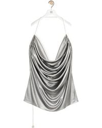 Loewe - Draped Top - Lyst