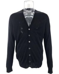 Ferragamo - V-Neck Button Sweater - Lyst