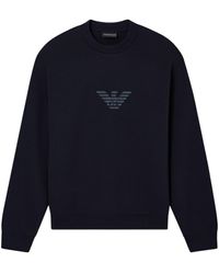 Emporio Armani - Logo-Detail Sweatshirt - Lyst