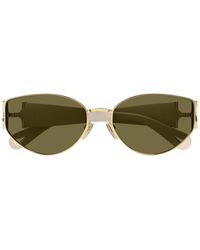 Chloé - Chloé Eyewear Irregular Frame Sunglasses - Lyst