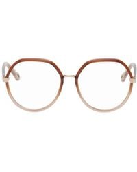 Chloé - Chloé Eyewear Round-Frame Glasses - Lyst