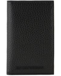 Emporio Armani - Bi-Fold Leather Cardholder - Lyst