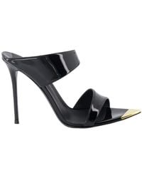 Giuseppe Zanotti - Intriigo Allure 90Mm Patent-Finish Mules - Lyst