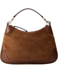 Gucci - Plain Soft Hobo Bag - Lyst