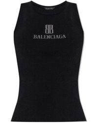 Balenciaga - Nano Bb Tank Top - Lyst