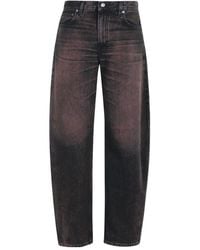 Haikure - Logo Patch Wide-Leg Jeans - Lyst