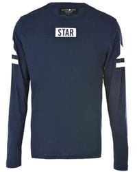 Hydrogen - Logo Long-Sleeved T-Shirt - Lyst