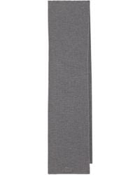 Dolce & Gabbana - Logo Patch Ribbed Scarf - Lyst