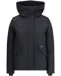 Woolrich - Long-Sleeved Hooded Parka - Lyst