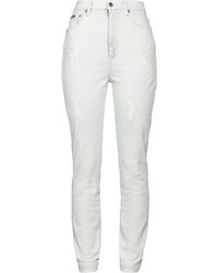 Dolce & Gabbana - Solid Color Skinny Jeans - Lyst