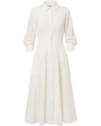 Jonathan Simkhai - Jazz Cotton Broderie Anglaise Midi Dress - Lyst
