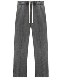 Represent - Elastic-Waist Straight-Leg Pants - Lyst