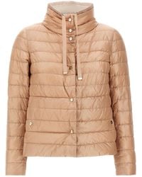 Herno - Quilted High-Neck Reversible Coat - Lyst