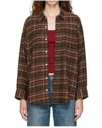 R13 - Dropped-Neck Shirt - Lyst