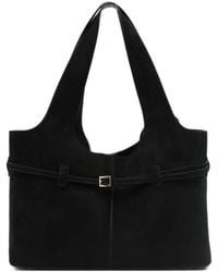 MANU Atelier - Cambon Cabas Suede Tote Bag - Lyst