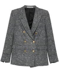 Tagliatore - Parigi Bouclé Double-Breasted Jacket - Lyst