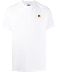 KENZO - T-Shirt With Round Neck And Short Sleeves - Lyst