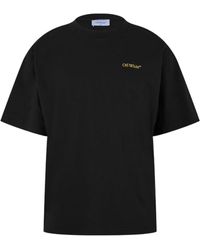 Off-White c/o Virgil Abloh - Tape Logo T-Shirt - Lyst
