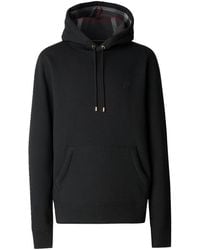 Burberry - Logo Hooded Sweater - Lyst