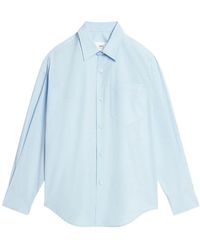 Ami Paris - Ami Chest Pocket Long-Sleeved Shirt - Lyst