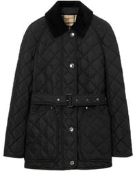Burberry - Nylon Quilted Jacket - Lyst