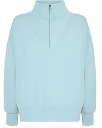 Varley - Long-Sleeved Half-Zip Sweatshirt - Lyst