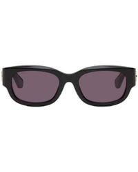 Gucci - Eyewear Oval Frame Sunglasses - Lyst