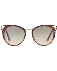 Prada - Logo Gradient Sunglasses - Lyst