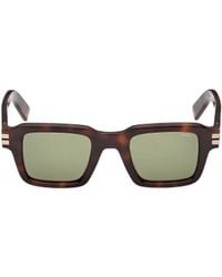 ZEGNA - Rectangular Frame Sunglasses - Lyst