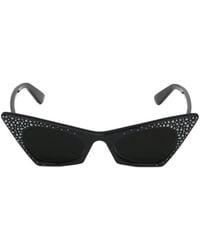 McQueen - Eyewear Spike Cat-Eye Frame Sunglasses - Lyst