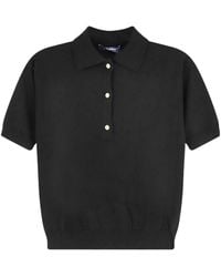 Max Mara - 'S Smmpomposa Short-Sleeved Knitted Polo Shirt - Lyst