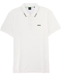 BOSS - Short Sleeve Polo Shirt - Lyst