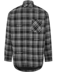 Off-White c/o Virgil Abloh - Check Overshirt Sn99 - Lyst