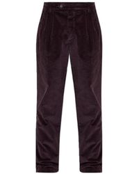Eleventy - Pleated Corduroy Pants - Lyst