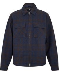 Represent - Slim-Fit Shirt Jacket - Lyst