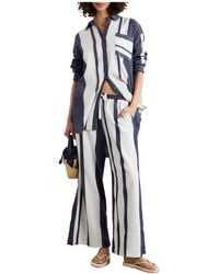 lemlem - Striped Cotton Shirt - Lyst