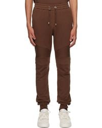 Balmain - Logo Printed Drawstring Track Pants - Lyst