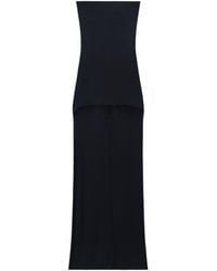 Alexander Wang - Strapless High-Low Bodycon Dress - Lyst