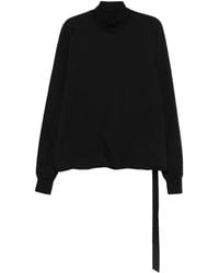 Rick Owens - High-Neck Knitted Jumper - Lyst