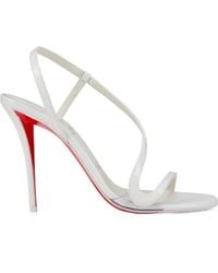 Christian Louboutin - Rosa Z Patent-Leather Sandals - Lyst