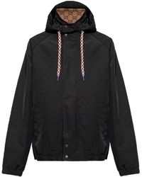 Gucci - Reversible Gg Canvas Jacket - Lyst